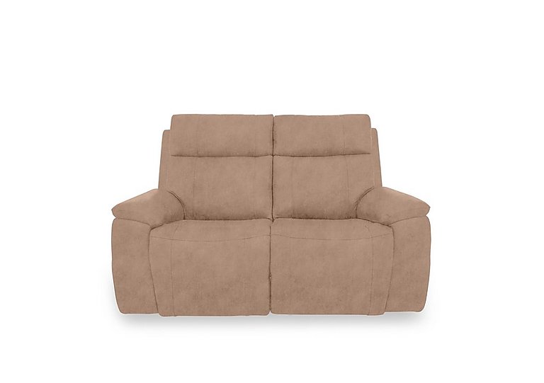 Aero Fabric 2 Seater Power Recliner Sofa with Power Headrests and Heated Seats - Dexter Sand