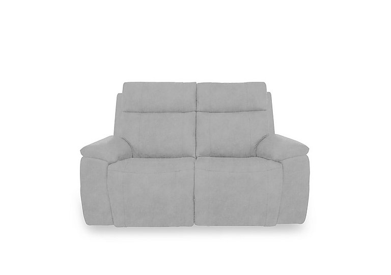 Aero Fabric 2 Seater Power Recliner Sofa with Power Headrests and Heated Seats - Dexter Smoke