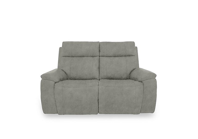 Aero Fabric 2 Seater Power Recliner Sofa with Power Headrests and Heated Seats - Marble Stone