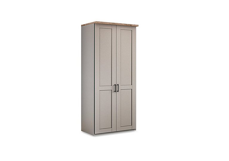 Wiemann - Adeline 2 Door Hinged Wardrobe - Pebble Grey