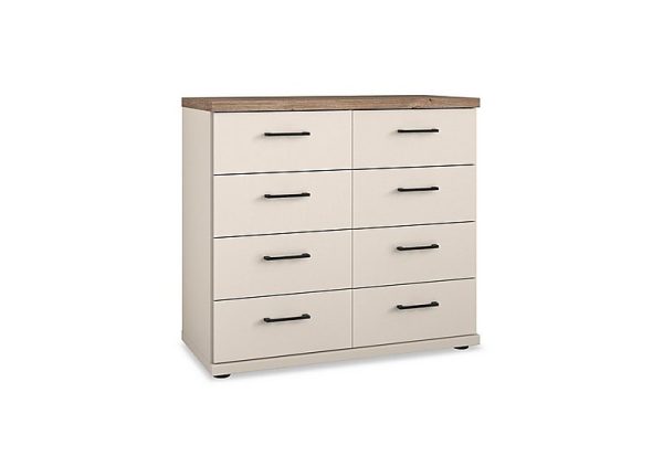 Wiemann  Adeline 4+4 Drawer Chest  Champagne | Bed Sava
