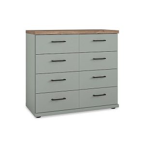 Wiemann  Adeline 4+4 Drawer Chest  Sage | Bed Sava