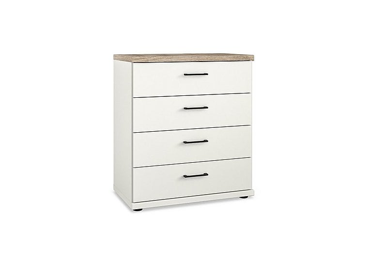 Wiemann - Adeline Wide 4 Drawer Chest - White