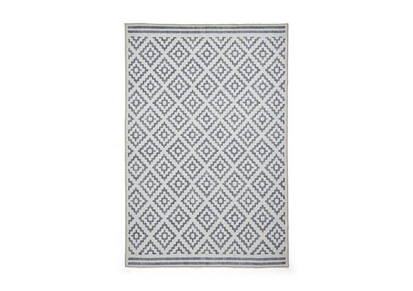 Agnes Rug  76cm x 150cm  Blue | Bed Sava