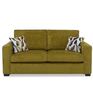 Abberton 3 Seater Sofa  Dill Bromley Chenille Plain | Bed Sava
