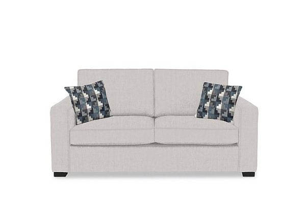 Abberton 3 Seater Sofa  Mist Debden Plain | Bed Sava