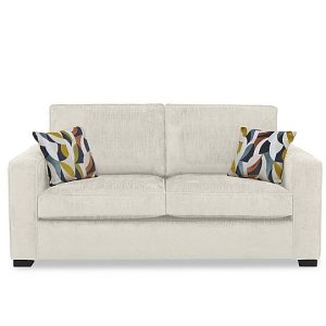 Abberton 3 Seater Sofa  Oatmeal Bromley Chenille Plain | Bed Sava