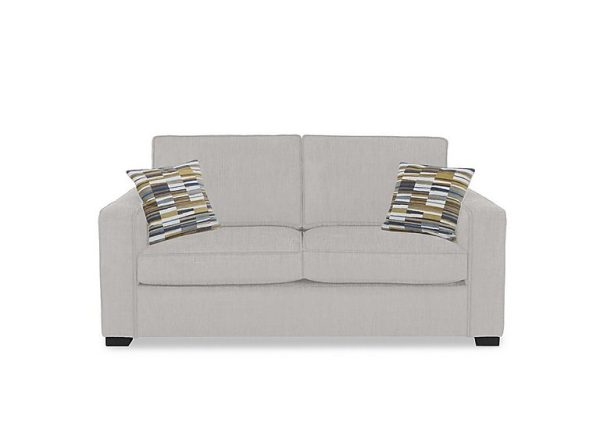 Abberton 3 Seater Sofa  Oyster Ashton Chenille Plain | Bed Sava