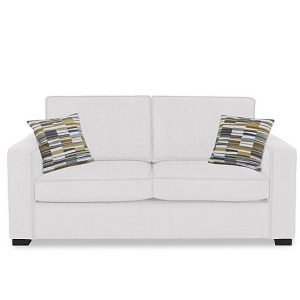Abberton 3 Seater Sofa  Pearl Ashton Chenille Plain | Bed Sava