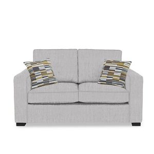 Abberton 2 Seater Sofa  Fossil Debden Plain | Bed Sava