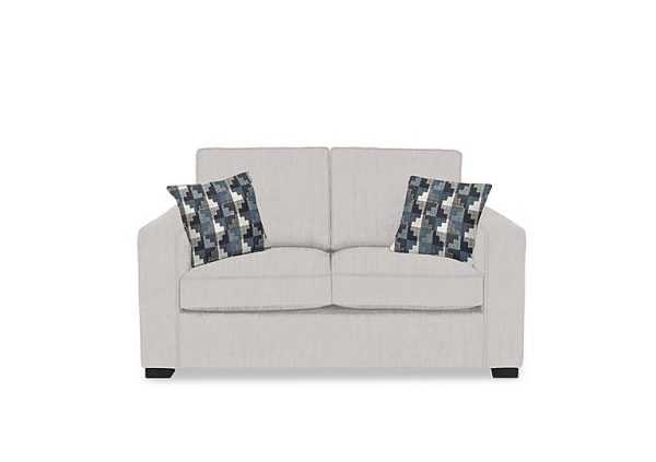 Abberton 2 Seater Sofa  Mist Debden Plain | Bed Sava