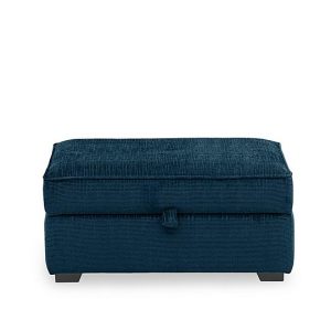 Abberton Large Storage Footstool in Plain Fabric  Neptune Bromley Chenille Plain | Bed Sava