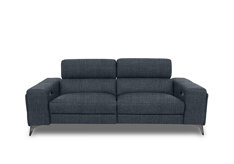 Action Fabric 3 Seater Power Recliner Sofa - Halifax Charcoal