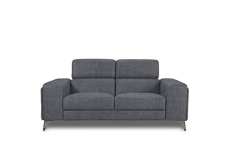 Action Fabric 2 Seater Sofa - Halifax Gunmetal