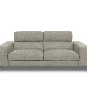 Action Fabric 3 Seater Sofa  Halifax Sand | Bed Sava