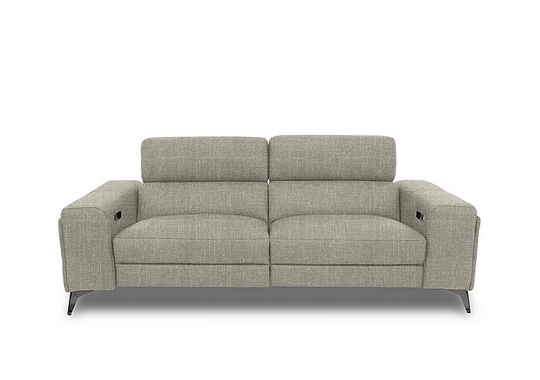 Action Fabric 3 Seater Power Recliner Sofa - Halifax Sand