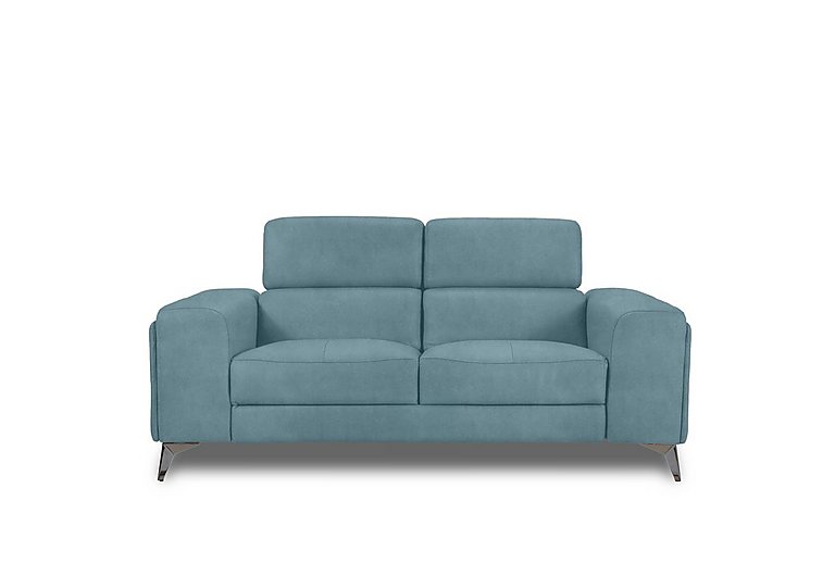 Action Fabric 2 Seater Sofa - Velvet Blu