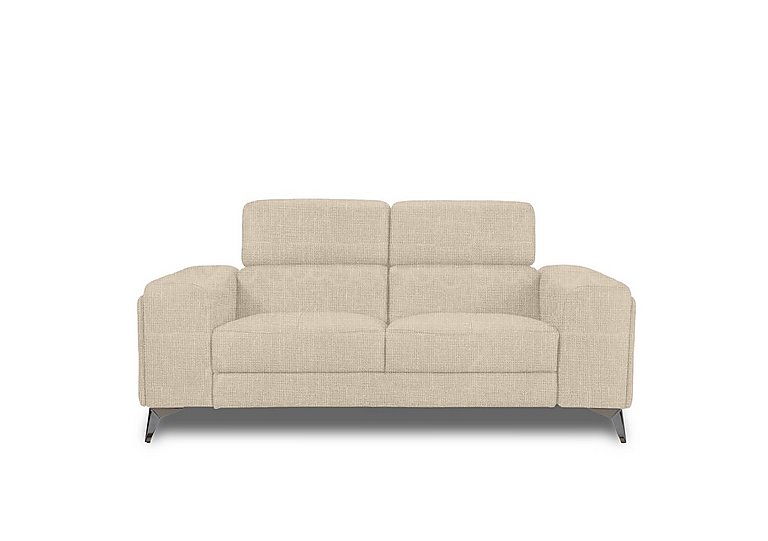 Action Fabric 2 Seater Sofa - Weave Oatmeal