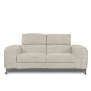 Action Fabric 2 Seater Sofa  Weave Stone | Bed Sava