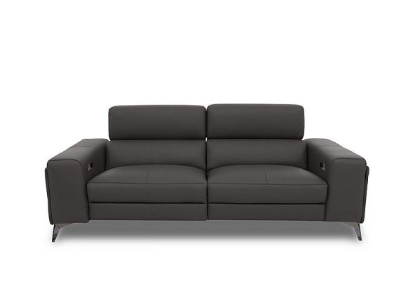 Action Leather 3 Seater Power Recliner Sofa  Piompo | Bed Sava