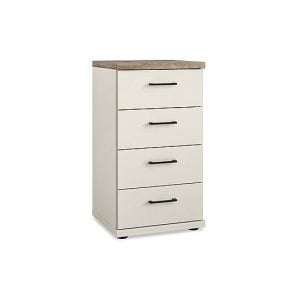 Wiemann  Adeline Narrow 4 Drawer Chest  Champagne | Bed Sava