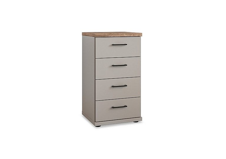 Wiemann - Adeline Narrow 4 Drawer Chest - Pebble Grey