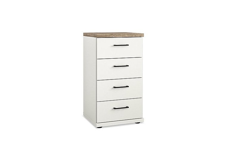 Wiemann - Adeline Narrow 4 Drawer Chest - White
