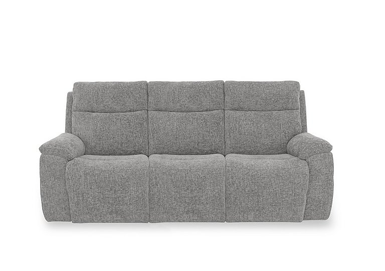 Aero Fabric 3 Seater Power Recliner Sofa with Power Headrests and Heated Seats