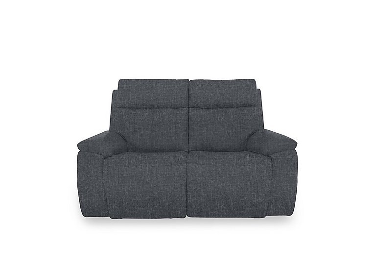 Aero Fabric 2 Seater Power Recliner Sofa with Power Headrests  Anivia Dark Grey | Bed Sava
