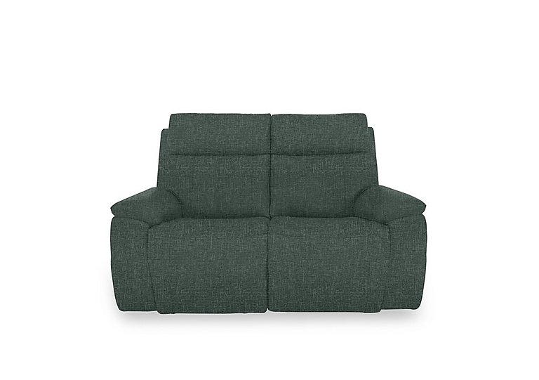 Aero Fabric 2 Seater Power Recliner Sofa with Power Headrests  Anivia Green | Bed Sava