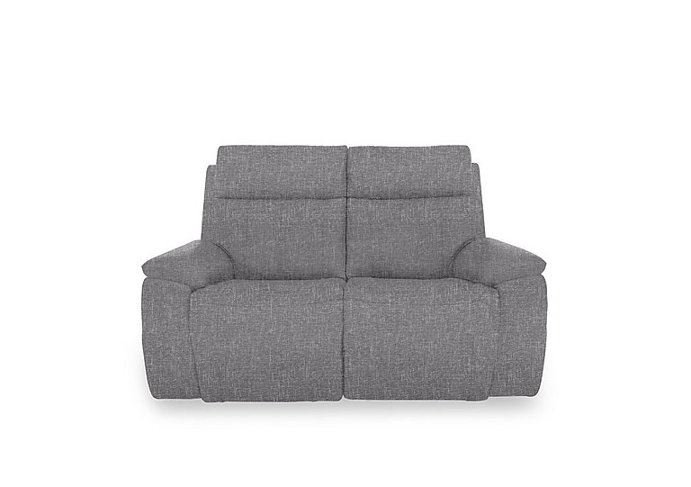 Aero Fabric 2 Seater Power Recliner Sofa with Power Headrests  Anivia Grey | Bed Sava