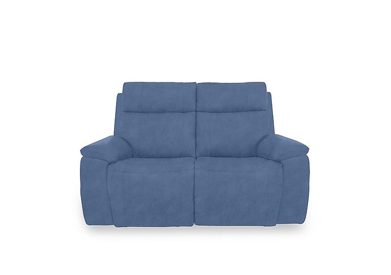 Aero Fabric 2 Seater Power Recliner Sofa with Power Headrests  Dexter Wave | Bed Sava
