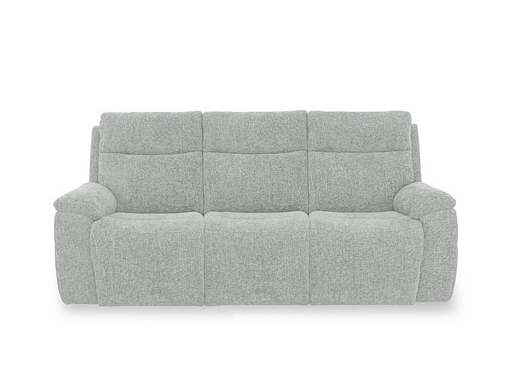 Aero Fabric 3 Seater Power Recliner Sofa with Power Headrests - Hopsack Dove