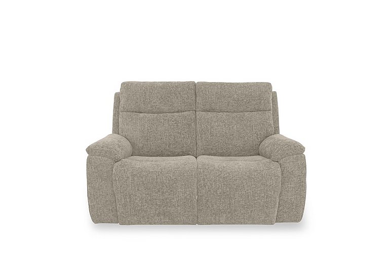 Aero Fabric 2 Seater Power Recliner Sofa with Power Headrests  Hopsack Linen | Bed Sava