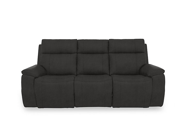 Aero Fabric 3 Seater Power Recliner Sofa with Power Headrests - Manhattan Indigo