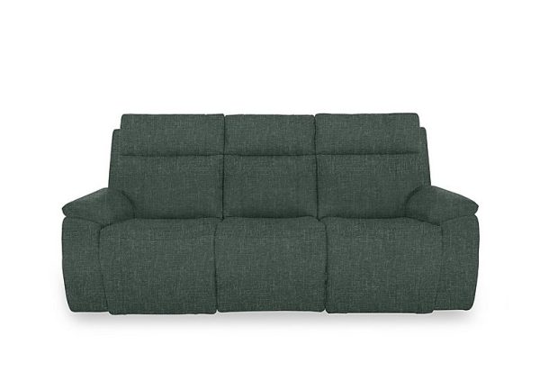 Aero Fabric 3 Seater Sofa  Anivia Green | Bed Sava