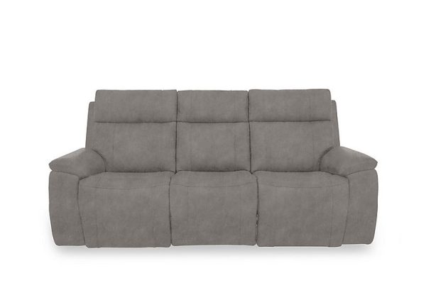 Aero Fabric 3 Seater Sofa  Dexter Mocha | Bed Sava