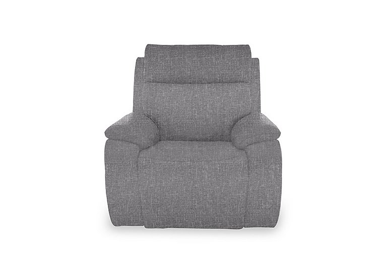 Aero Fabric Power Recliner Chair with Power Headrest and Heated Seat - Anivia Grey