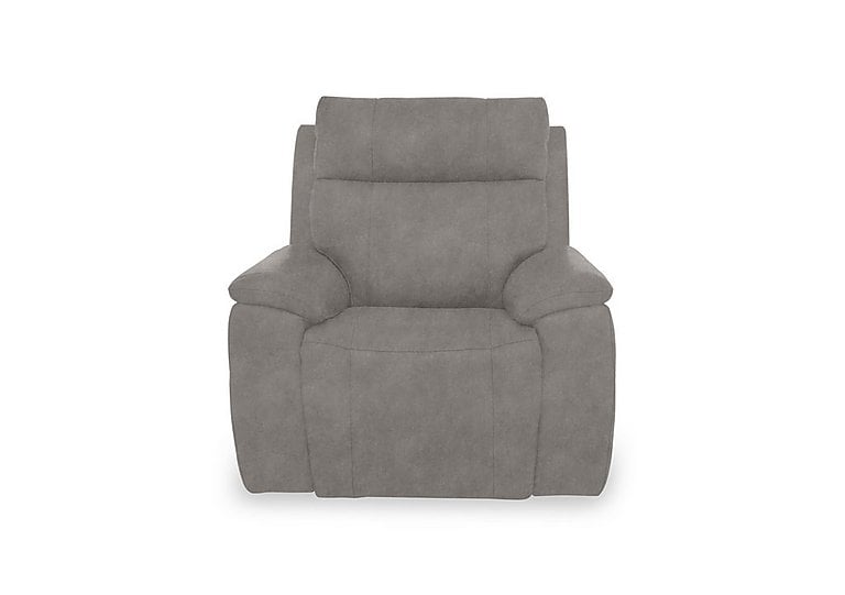 Aero Fabric Power Recliner Chair with Power Headrest and Heated Seat  Dexter Mocha | Bed Sava