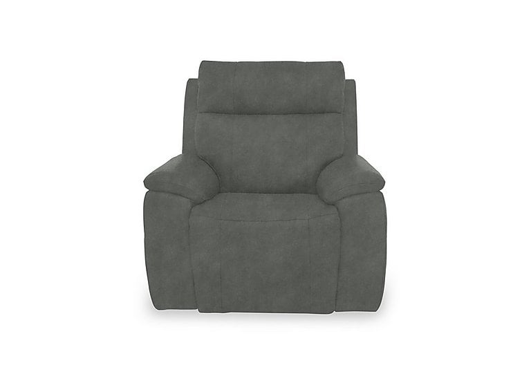Aero Fabric Power Recliner Chair with Power Headrest and Heated Seat - Dexter Moss