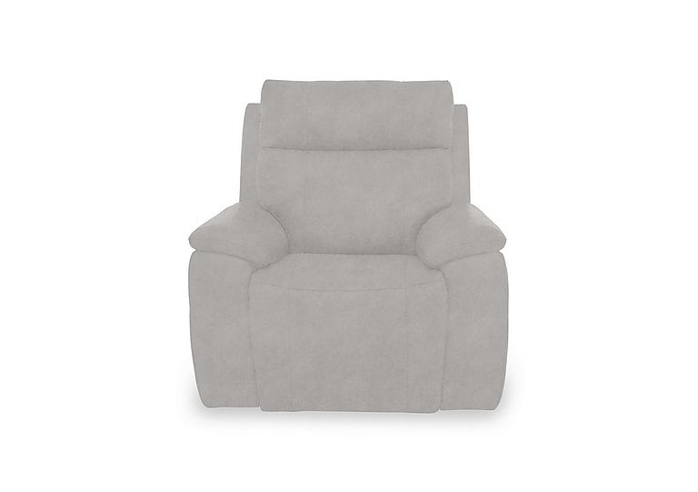 Aero Fabric Power Recliner Chair with Power Headrest and Heated Seat - Dexter Stone