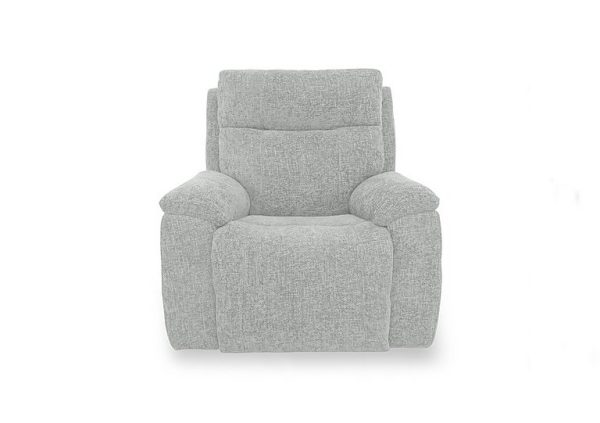 Aero Fabric Power Recliner Chair with Power Headrest and Heated Seat  Hopsack Dove | Bed Sava