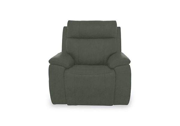 Aero Fabric Power Recliner Chair with Power Headrest and Heated Seat  Manhattan Pine | Bed Sava