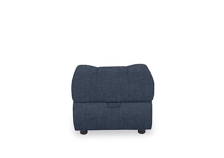 Aero Fabric Storage Footstool  Anivia Blue | Bed Sava