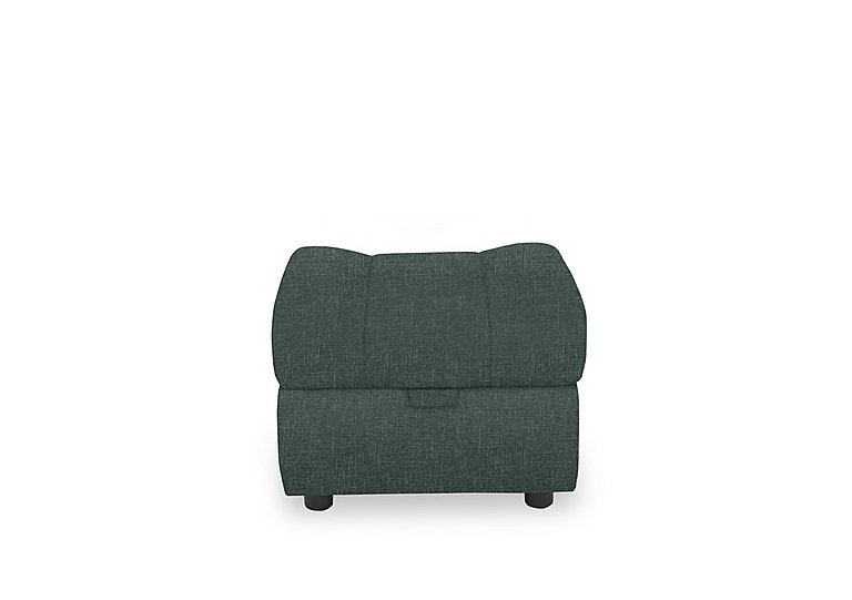 Aero Fabric Storage Footstool  Anivia Green | Bed Sava