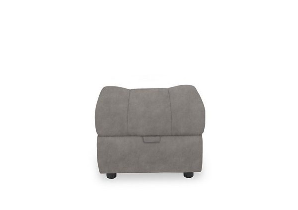 Aero Fabric Storage Footstool  Dexter Mocha | Bed Sava