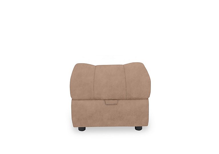 Aero Fabric Storage Footstool  Dexter Sand | Bed Sava