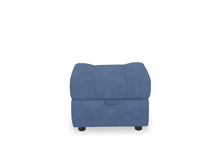 Aero Fabric Storage Footstool  Dexter Wave | Bed Sava