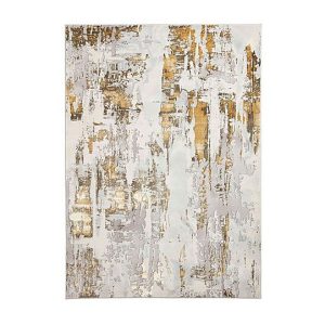 Akio Rug  160cm x 230cm  Grey Gold | Bed Sava