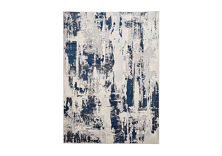 Akio Rug - 160cm-x-230cm - Grey Navy